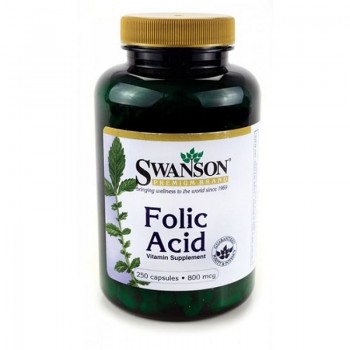 Swanson Folic Acid 250 Kapsel