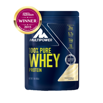 Multipower - 100% Pure Whey Protein, 450g Beutel