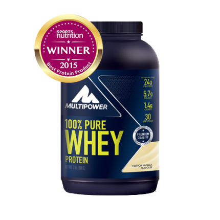 Multipower - 100% Pure Whey Protein, 900g Dose