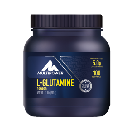 Multipower - L-Glutamine Powder, 500g Dose - geringer Bestand