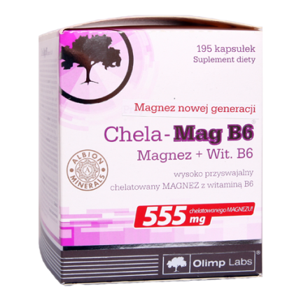 Olimp - Chela Mag B6 Forte Shot, 20x25ml