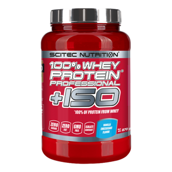 Scitec Nutrition - 100% Whey Protein Professional + ISO, 870g Dose