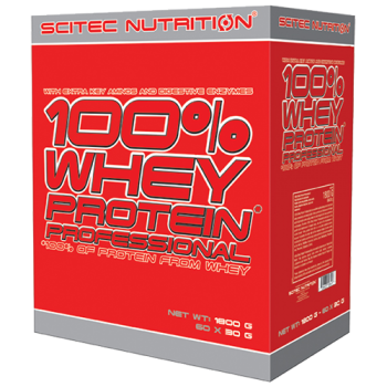 Scitec Nutrition - 100% Whey Protein Professional, 30x30g Portionsbeutel