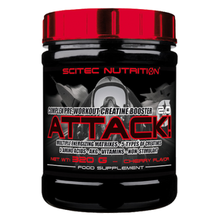 Scitec Nutrition - Attack! 2.0, 320g Dose