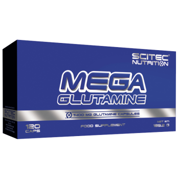 Scitec Nutrition - Mega Glutamine Blister, 120 Kapseln