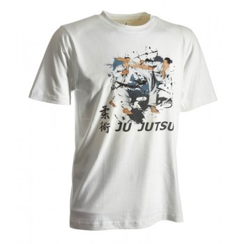 Ju-Jutsu-Shirt Artist weiß