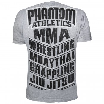 T-Shirt MMA Sports grau