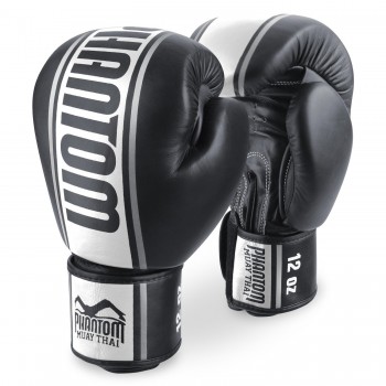 Leder schwarz/rot Sandsackhandschuhe SUPER DAX Boxhandschuhe / Boxing Gloves 