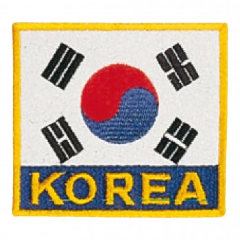Länderflagge Korea mit Stick