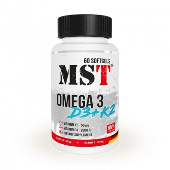 MST - Omega 3 D3+K2 60...