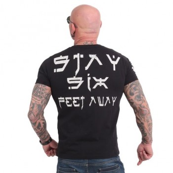 Six Feet T-Shirt, schwarz