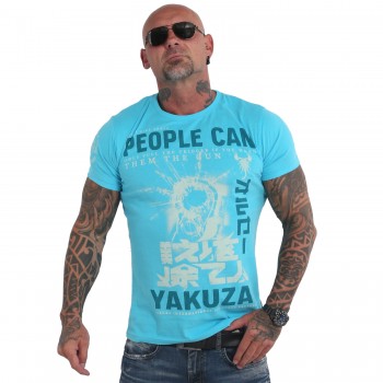 People T-Shirt, blue atoll