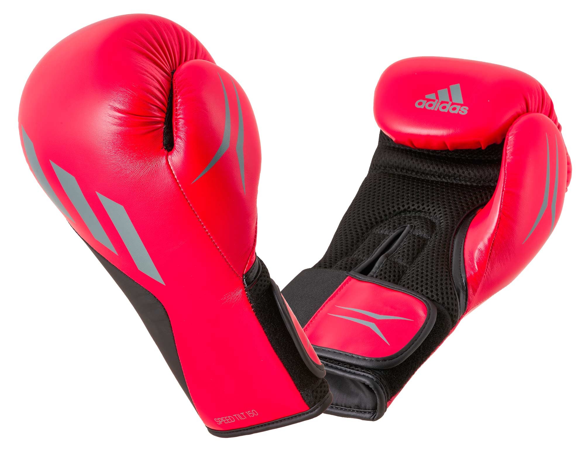 Adidas Boxhandschuhe SPEED SPD150TG rot/schwarz/grau TILT - 150, adidas