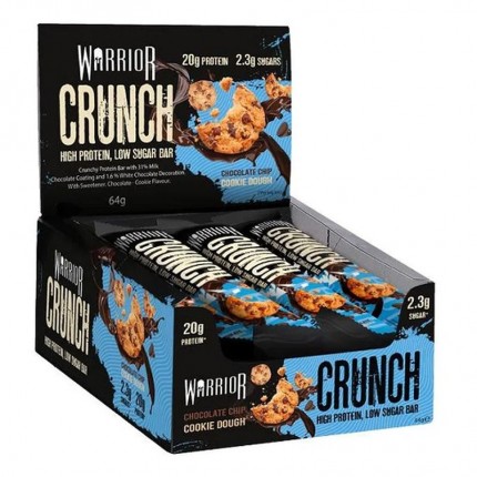 Warrior Crunch High Protein Low Sugar Bar