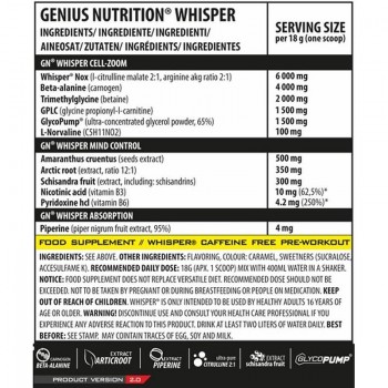 Genius Nutrition - Whisper...