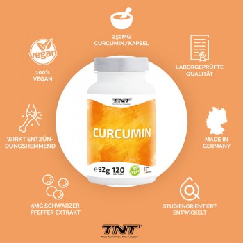 TNT Curcumin (120 Kapseln)