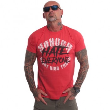 Hate T-Shirt, ribbon red